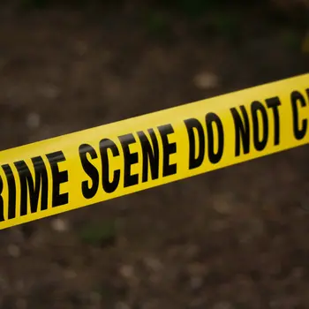 crime scene tape - crime scene do not cross 