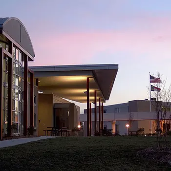 A-B Tech Bailey at night