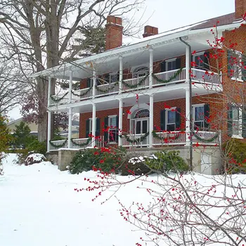 A-B Tech Smith McDowell House Snow