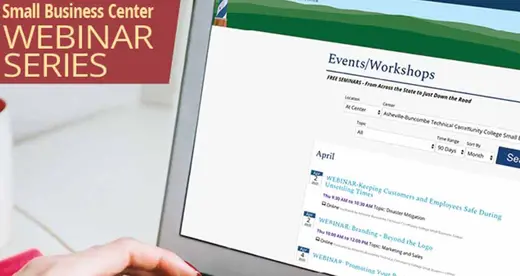 Small Business Center Webinar Series - News Featured