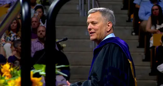 Gov. Stein Makes Graduation Speeches - News Featured