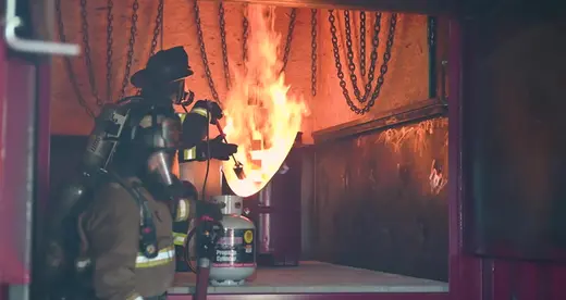 2023 A-B Tech Firefighter Flashover Training