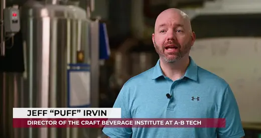 This is A-B Tech: Jeff Puff Irvin