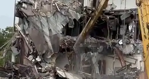A-B Tech Enka Haynes Tower Demolition Video - 6