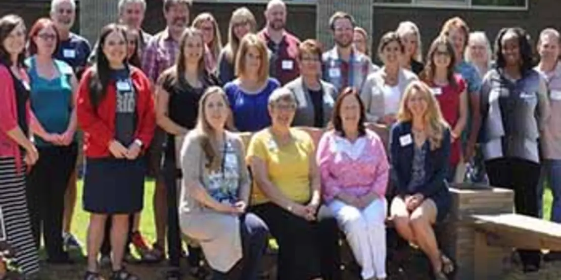 A large group of all the participants.