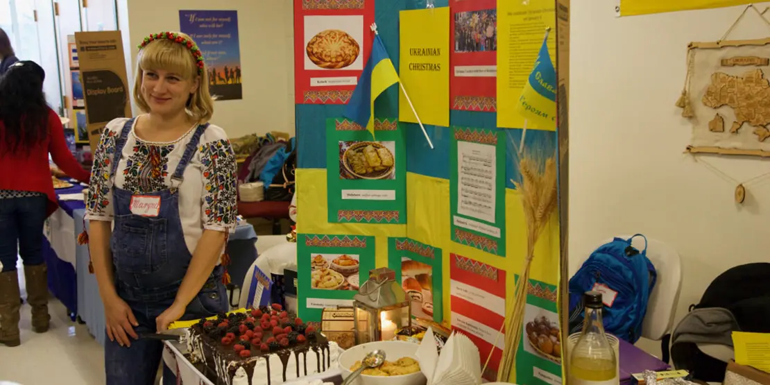 Booth for Ukraine