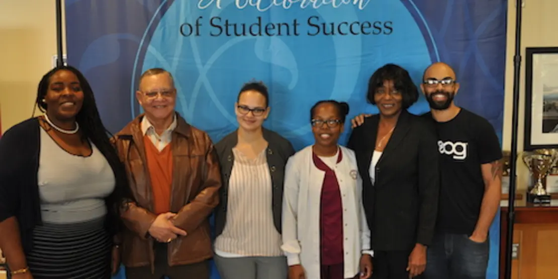 Group of scholarship students