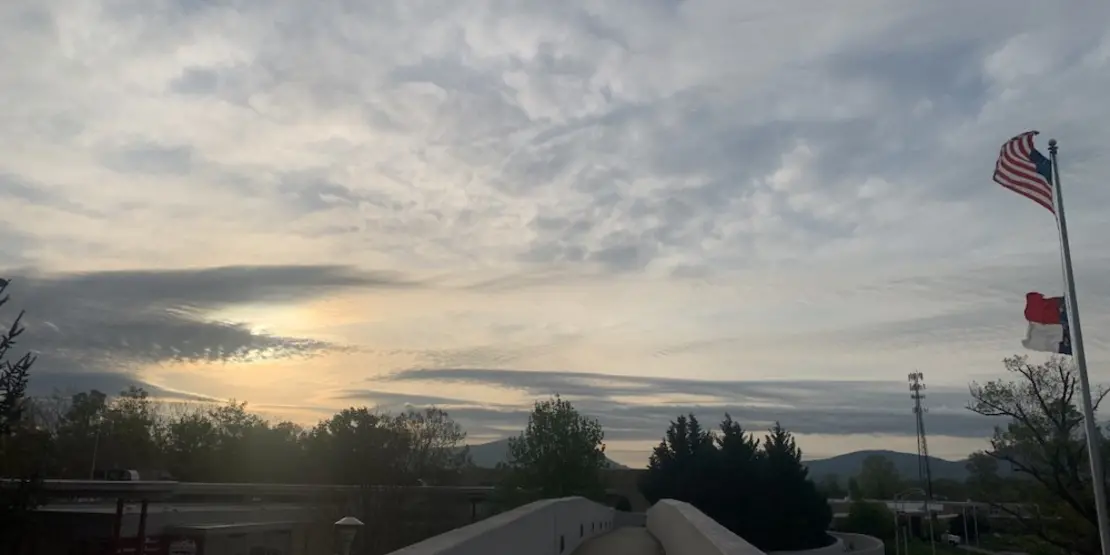 Sunset at A-B Tech
