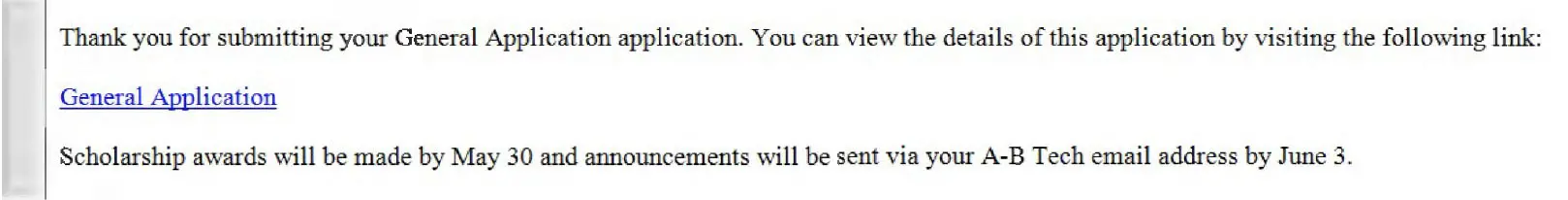 Instructions for Applying for Scholarships Screenshot step - 9