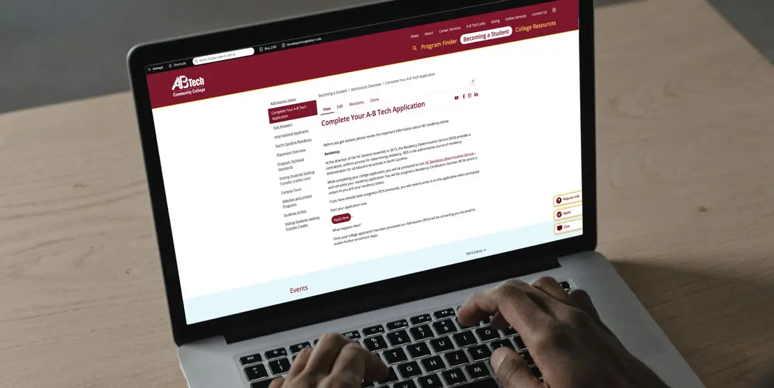 New Student Checklist - Apply to A-B Tech