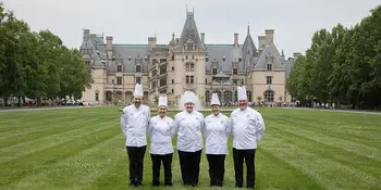 A-B Tech Culinary Team on the Biltmore House Lawn