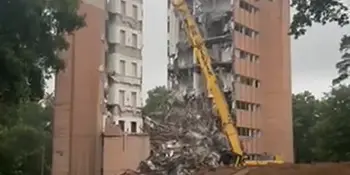 A-B Tech Enka Haynes Tower Demolition Video - 4